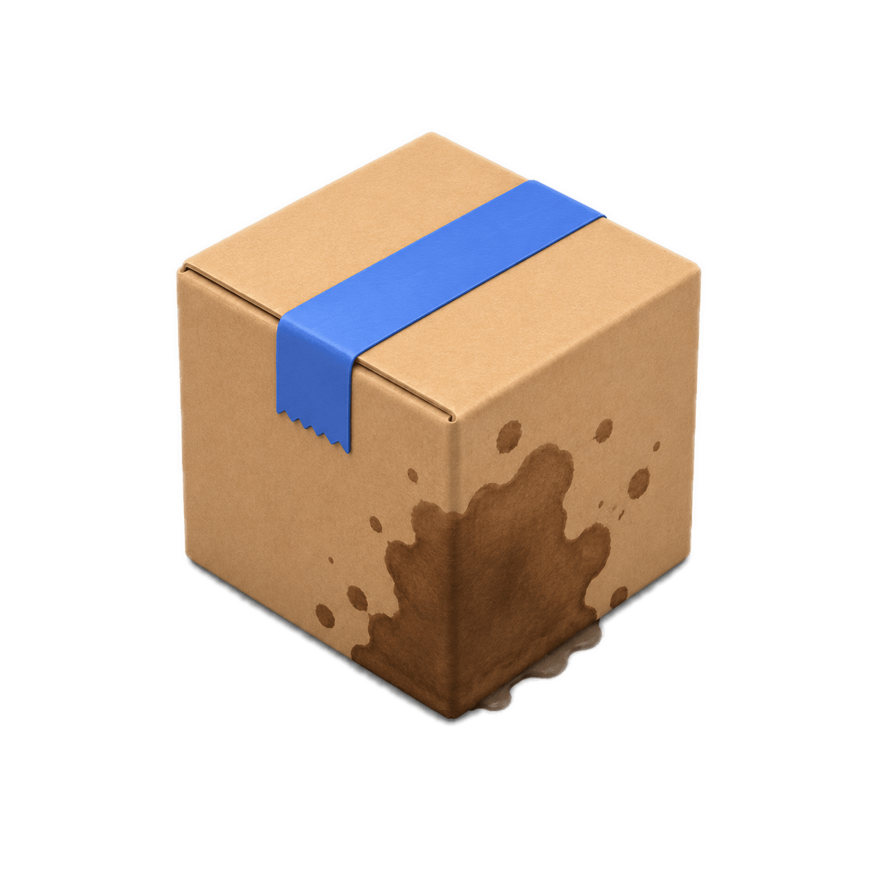 Stained package